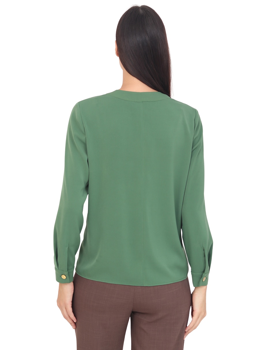 Blusa Catania manga larga para mujer 2