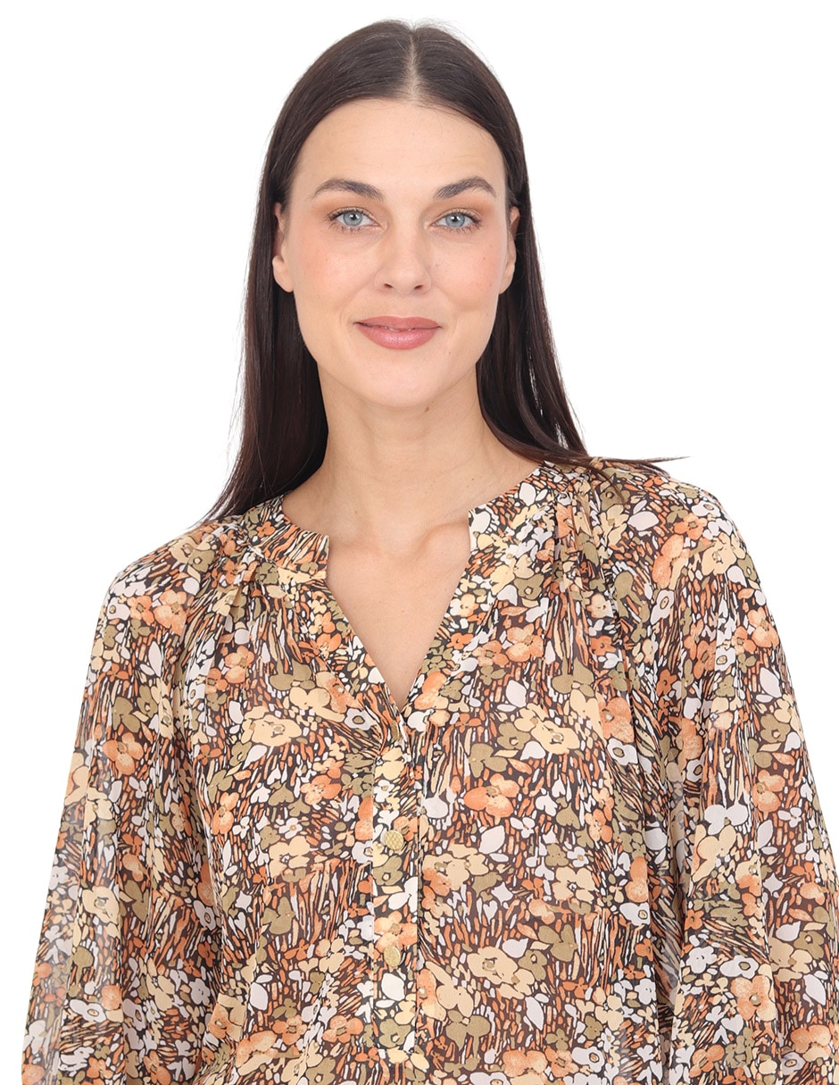 Blusa Catania manga 3/4 para mujer 5