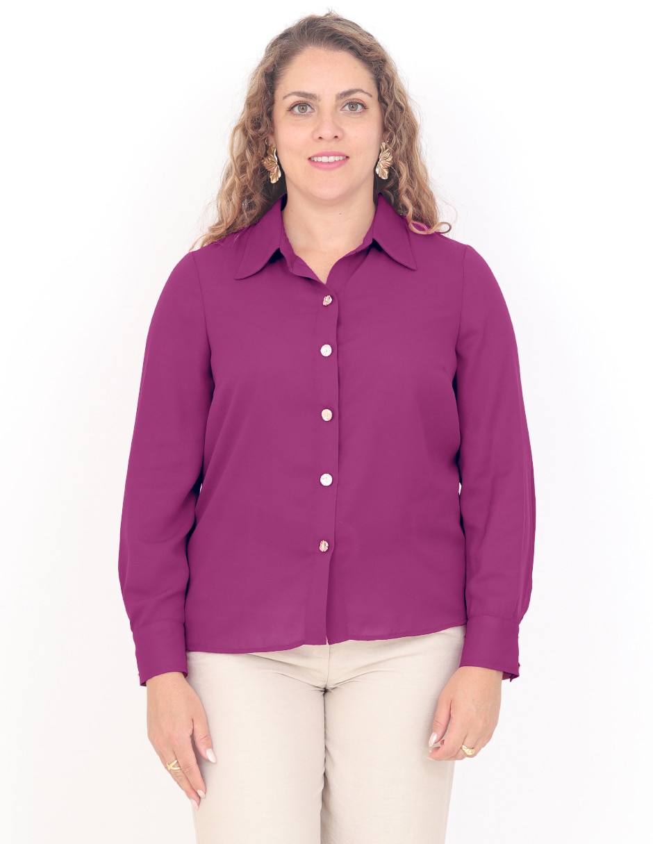 Blusa Alexis manga 3/4 para mujer Blusa Alexis manga 3/4 para mujer