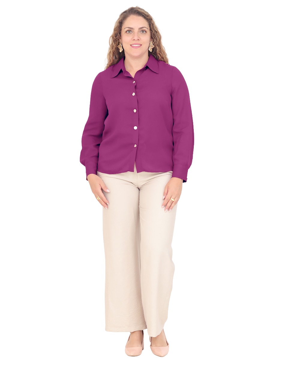 Blusa Alexis manga 3/4 para mujer 2