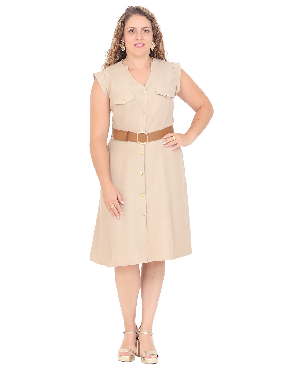 Vestido a la rodilla formal grupo dublin para mujer
