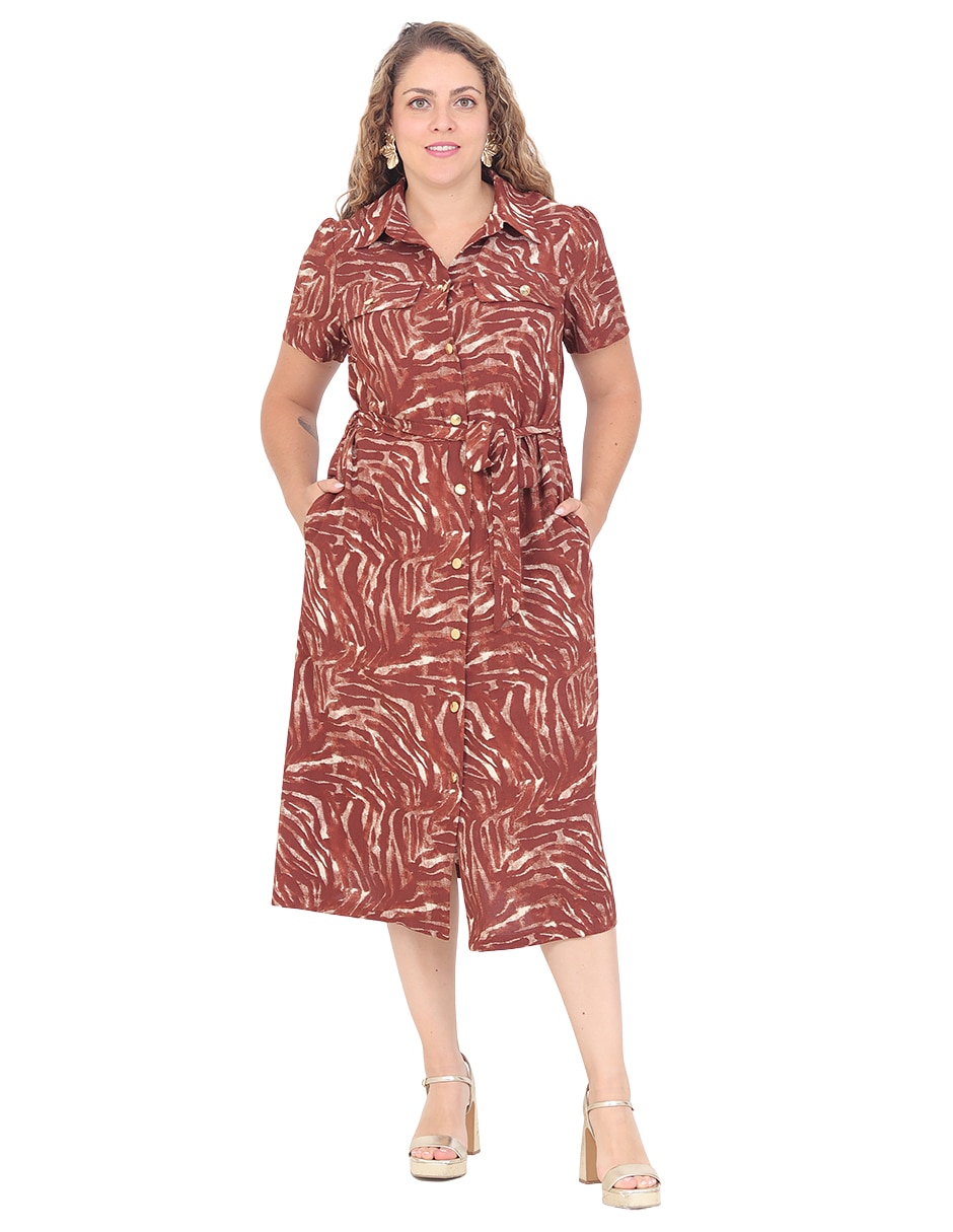 Vestido a la rodilla casual Grupo Dublin para mujer Vestido a la rodilla casual Grupo Dublin para mujer