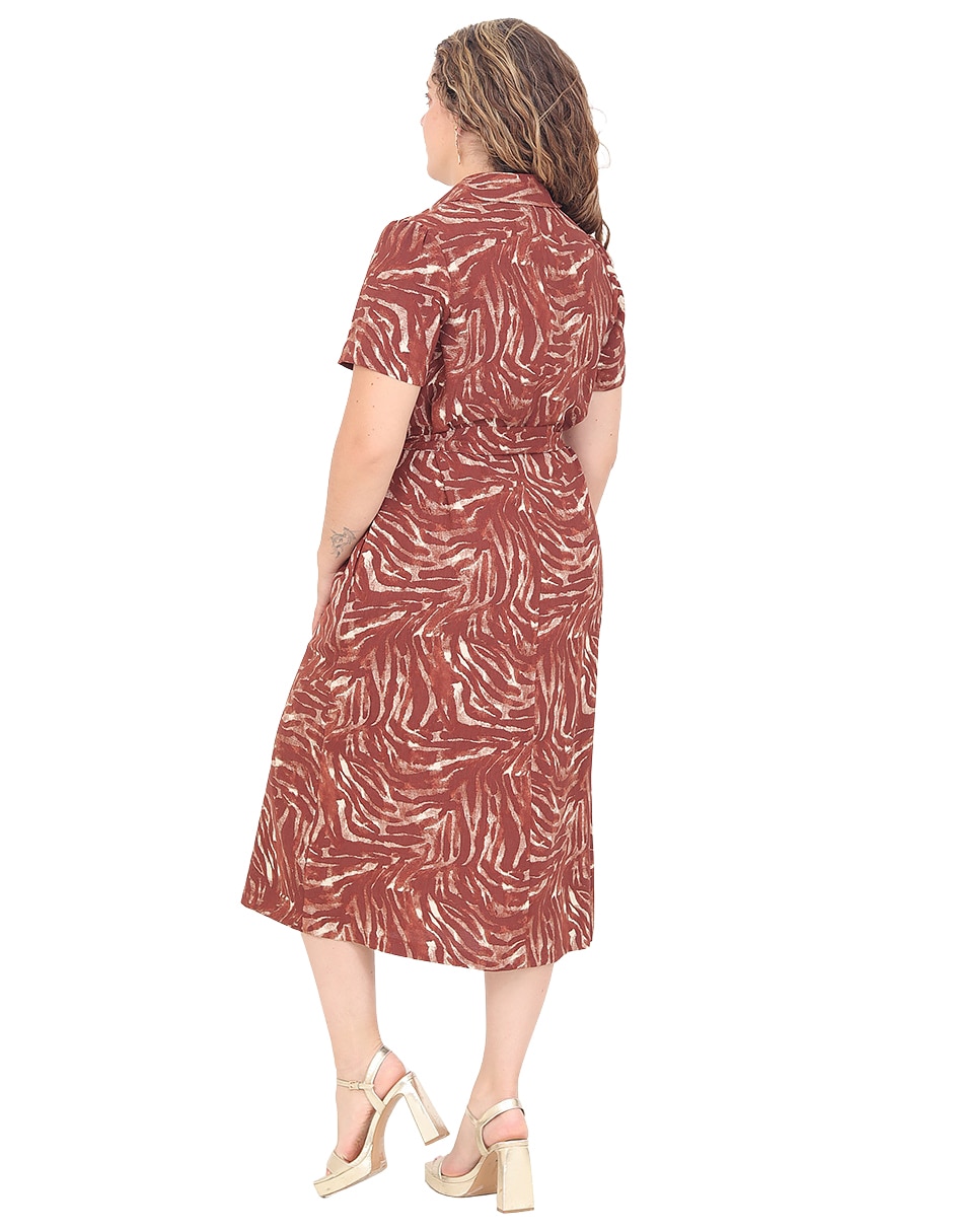 Vestido a la rodilla casual Grupo Dublin para mujer 4