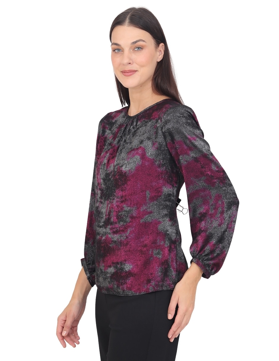 Blusa grupo estepona manga larga para mujer 4