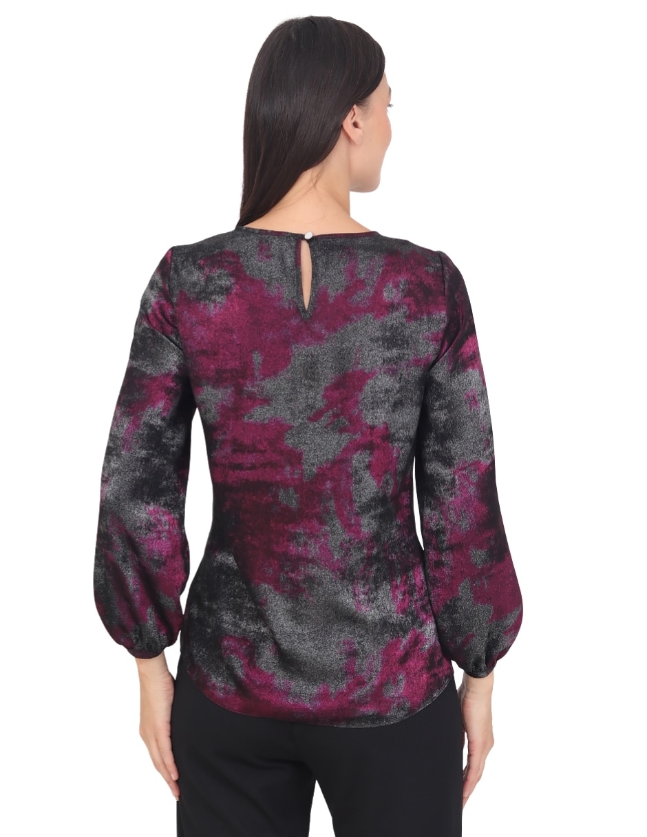Blusa grupo estepona manga larga para mujer 3