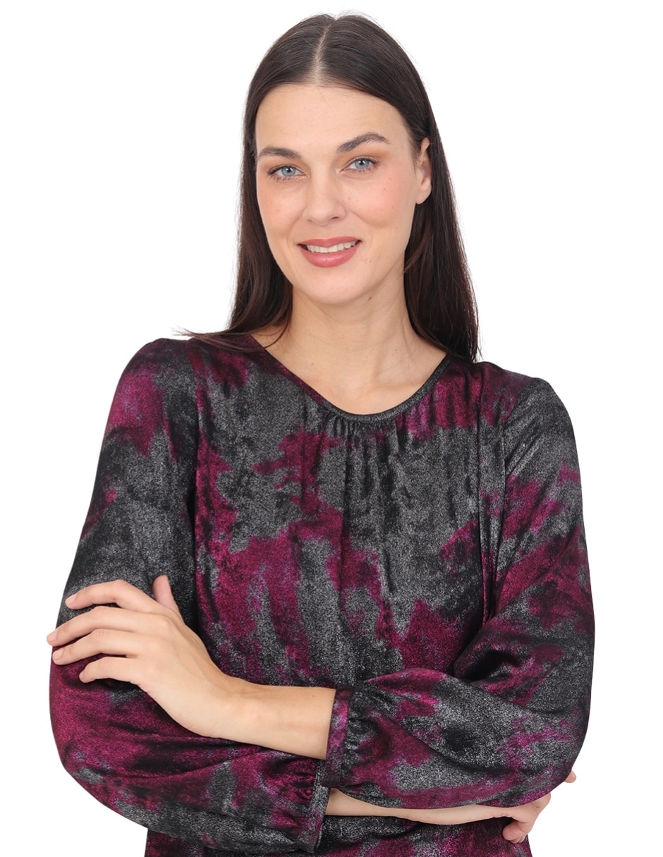 Blusa grupo estepona manga larga para mujer 6