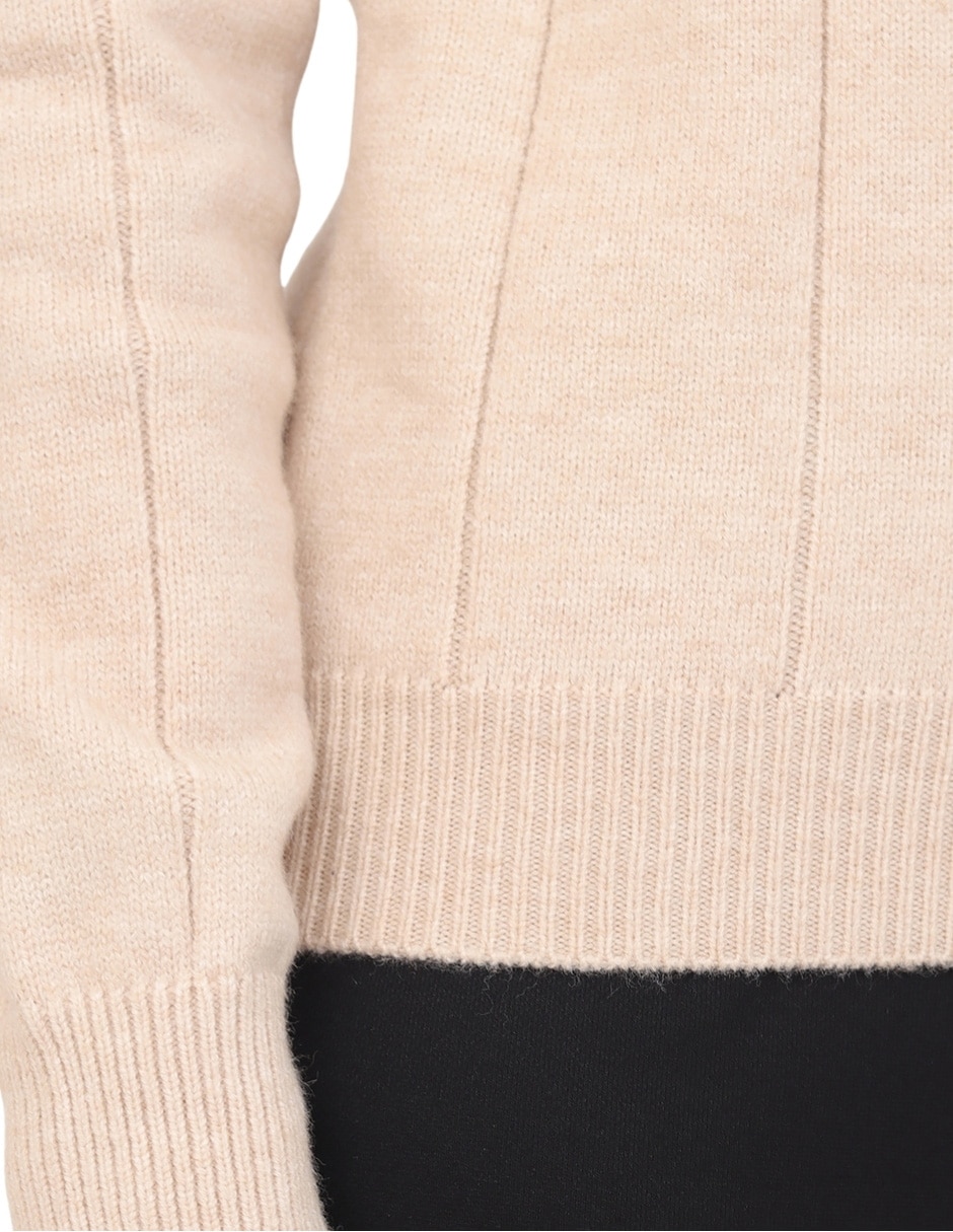 Suéter cuello redondo para mujer 3