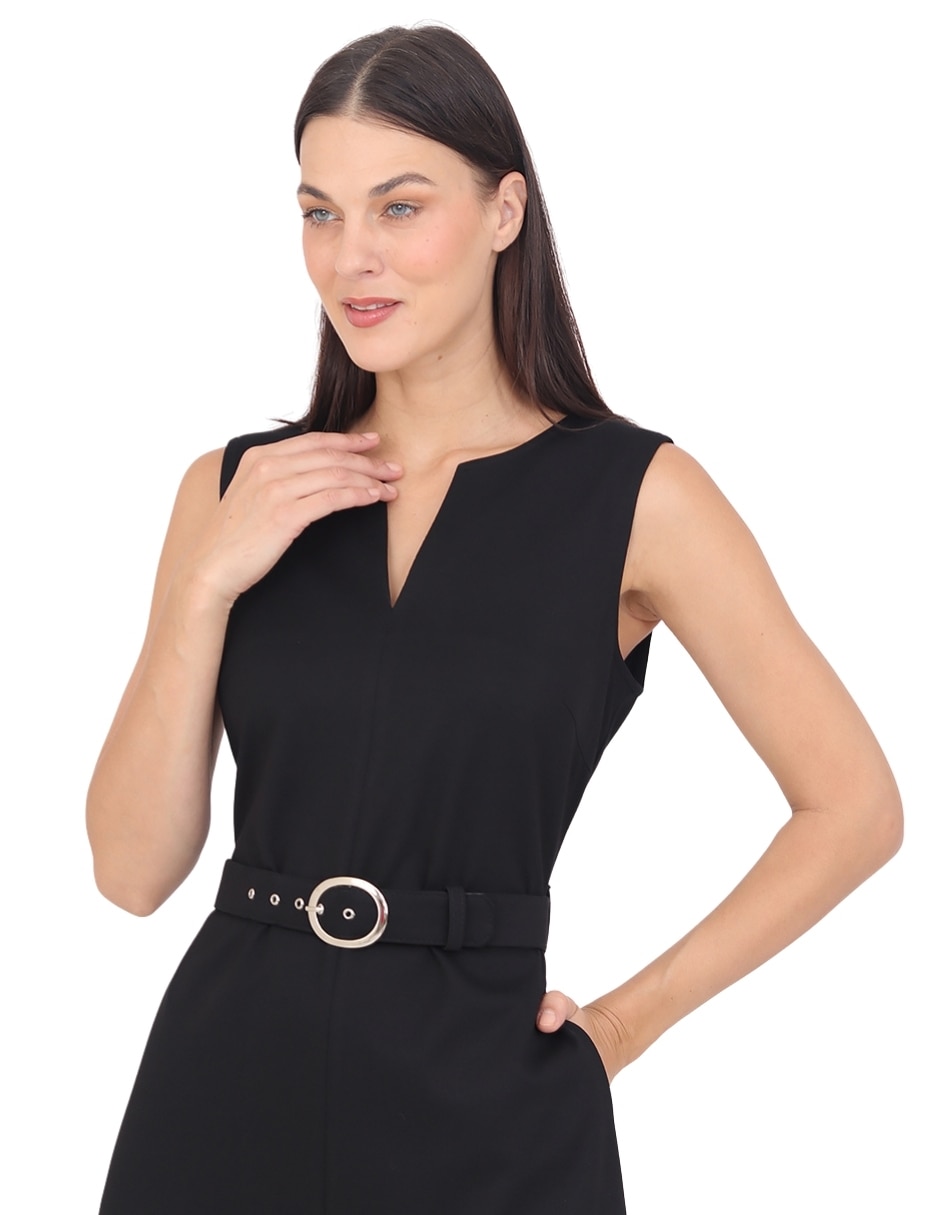 Vestido a la rodilla formal grupo estepona para mujer 4