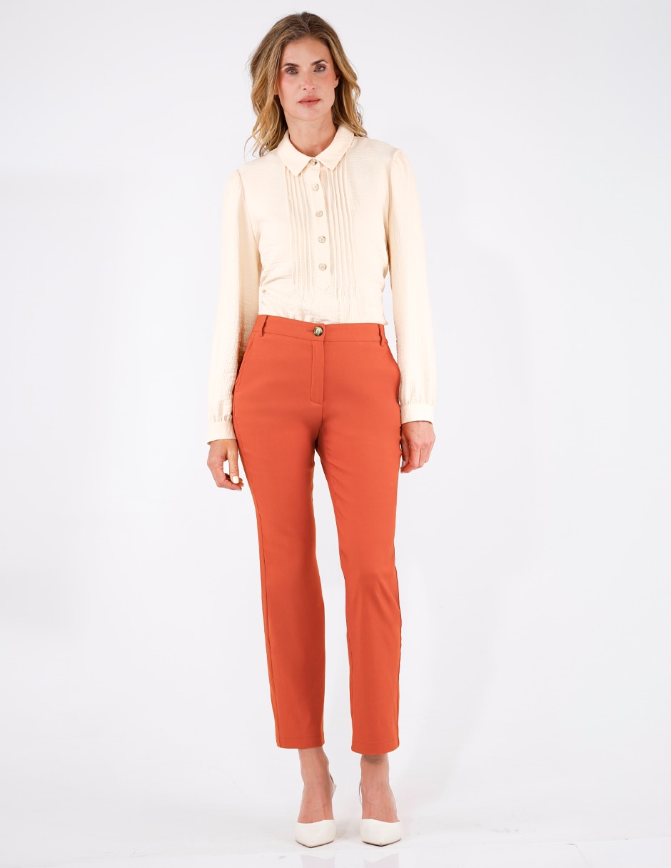 Pantalón regular para mujer 3