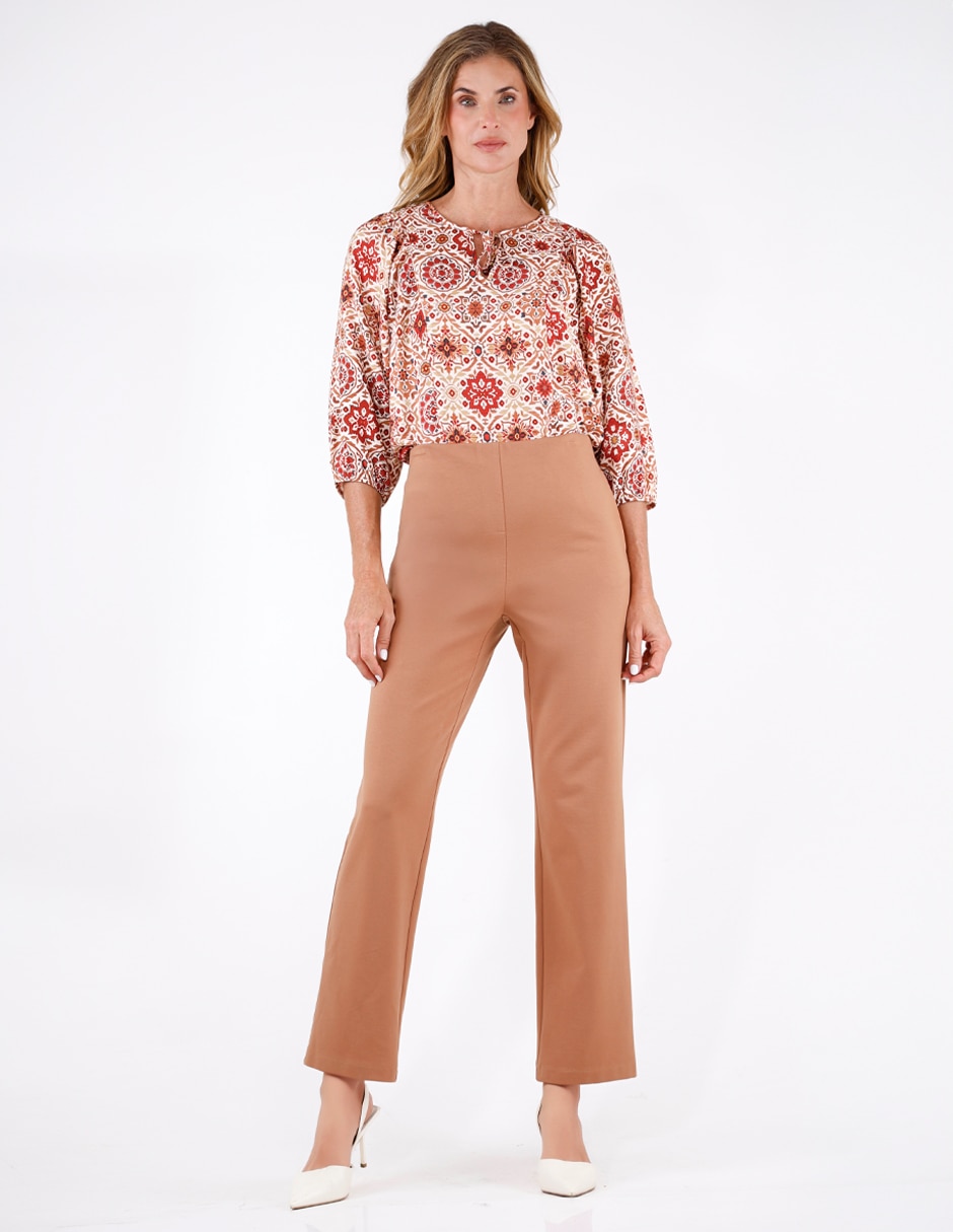 Pantalón regular para mujer 4