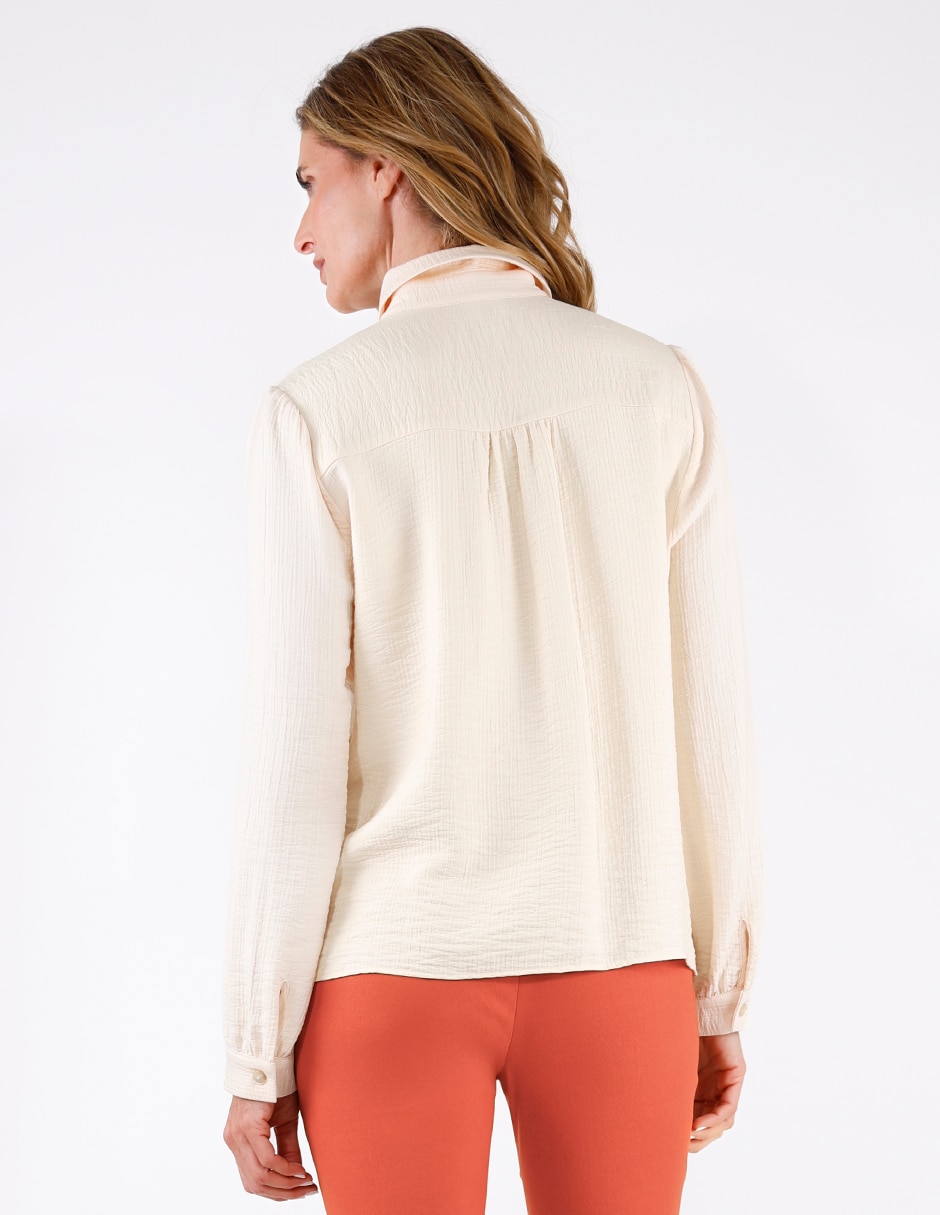 Blusa manga larga para mujer 4