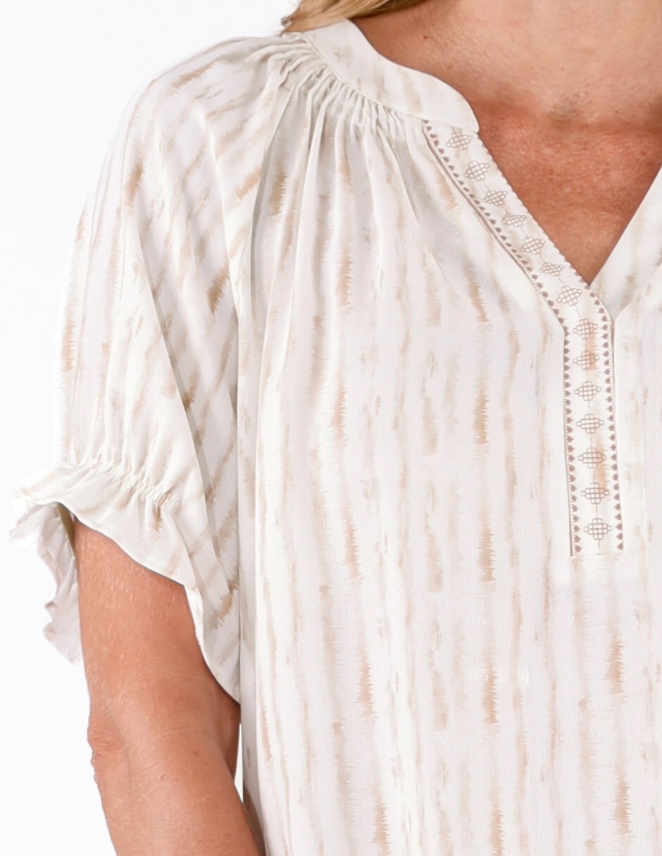 Blusa Alexis manga 3/4 para mujer 2