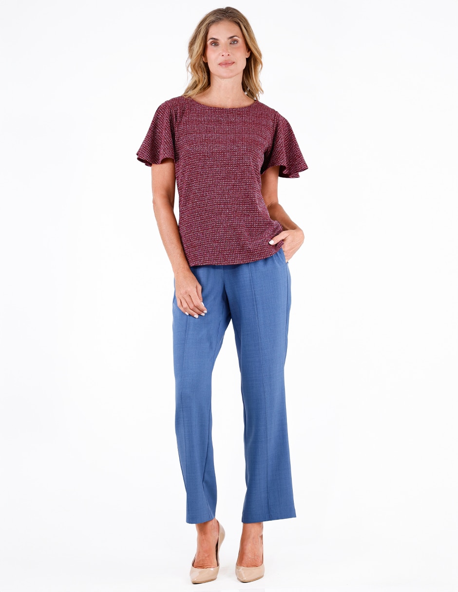 Blusa manga corta para mujer 2