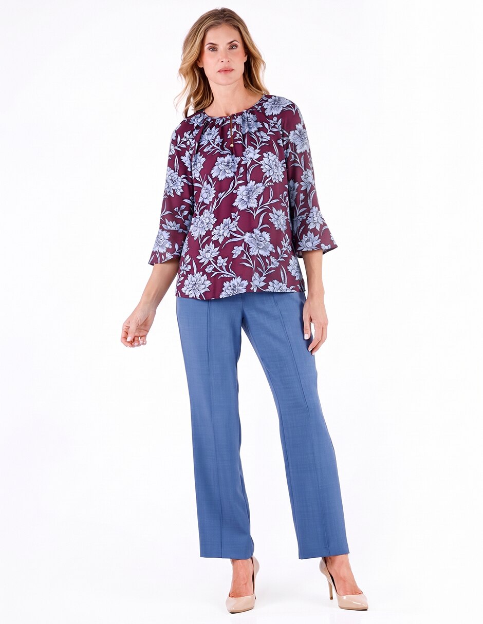 Blusa manga larga para mujer 2