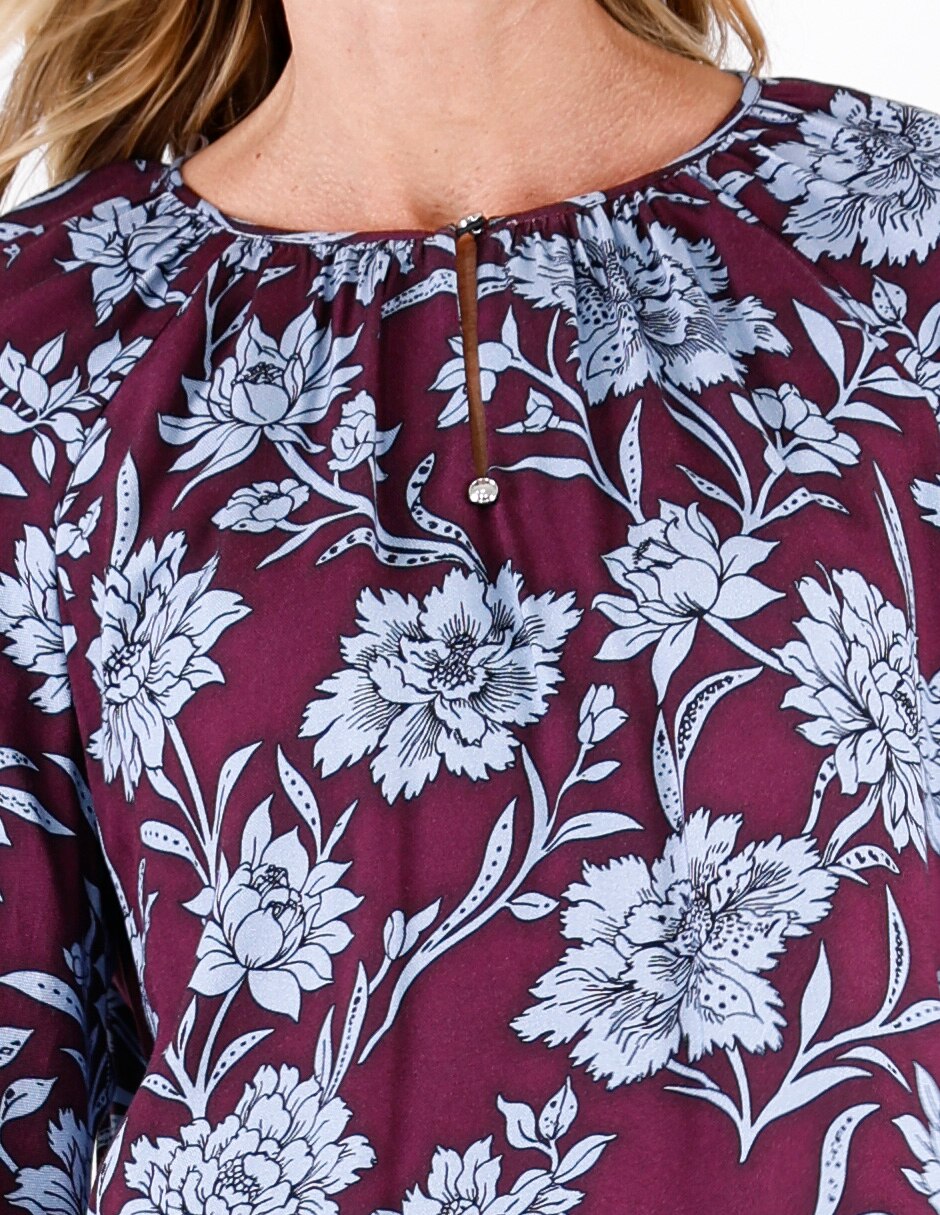 Blusa manga larga para mujer 4