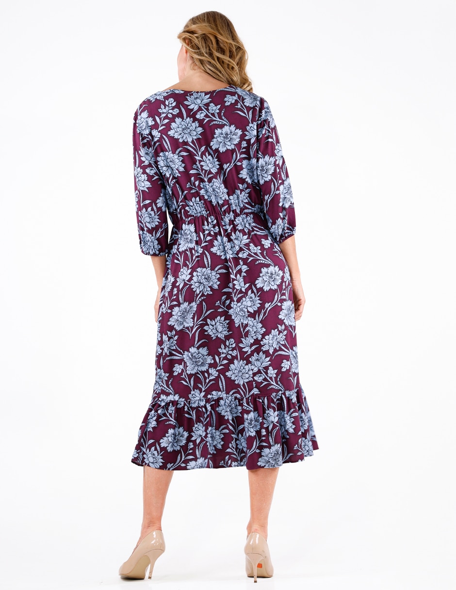Vestido largo casual para mujer 3