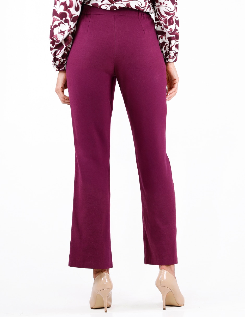 Pantalón regular para mujer 2