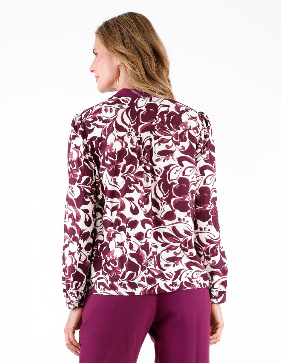 Blusa manga larga para mujer 3