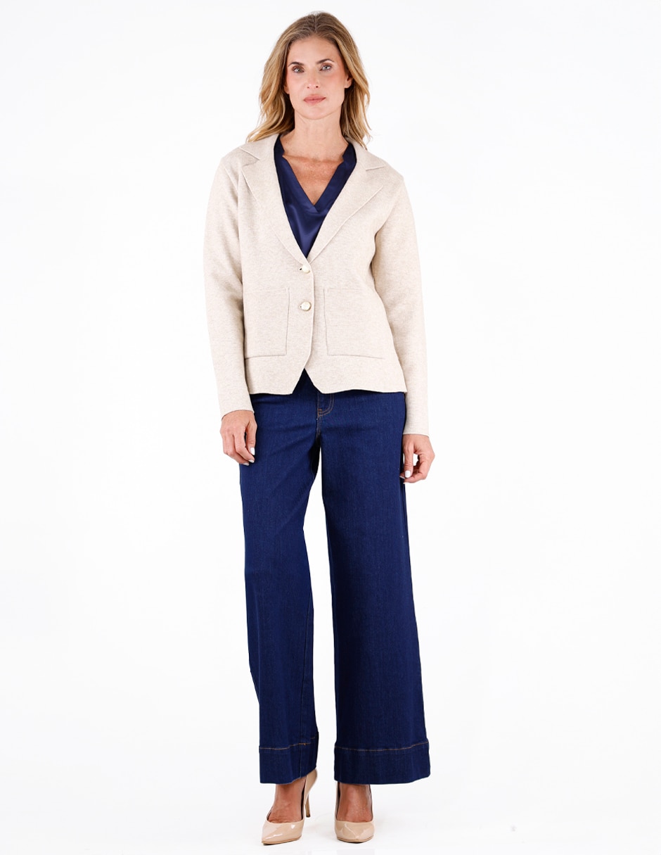 Saco sastreado casual para mujer 2