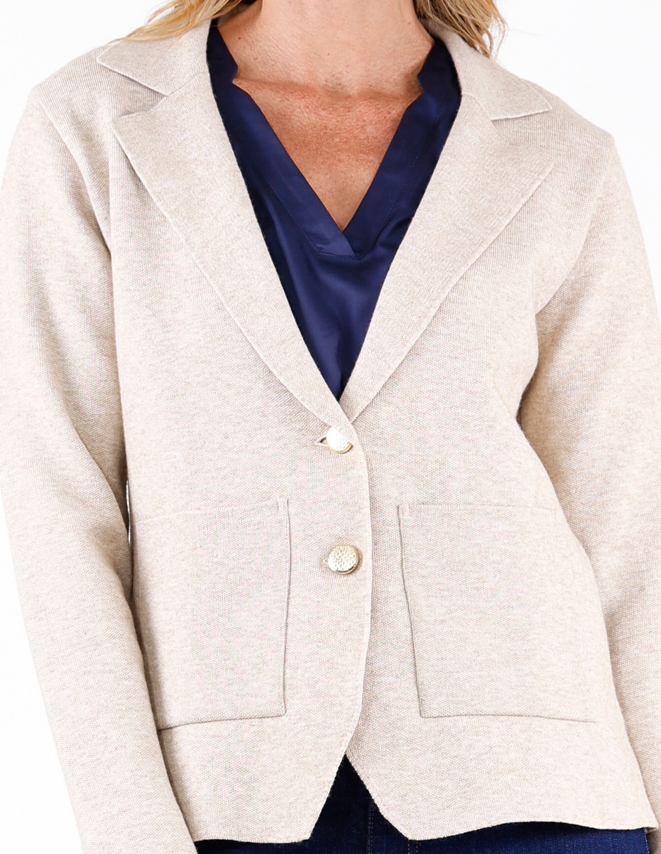 Saco sastreado casual para mujer 4