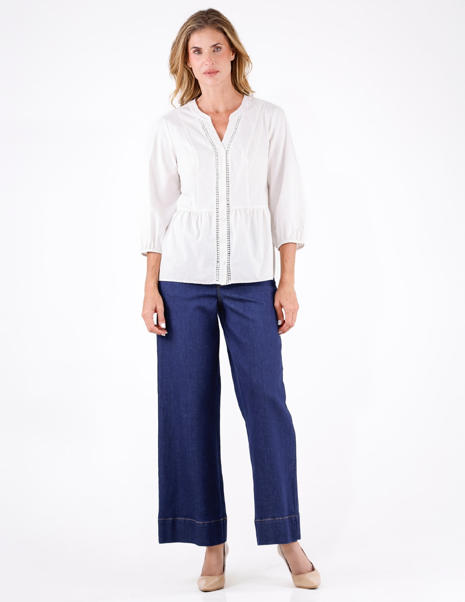 Blusa manga 3/4 para mujer 3