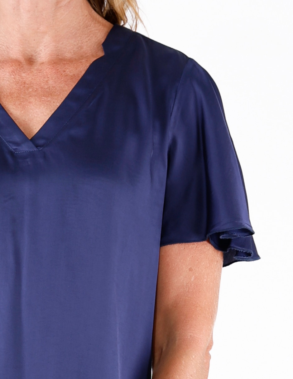 Blusa manga corta para mujer 3
