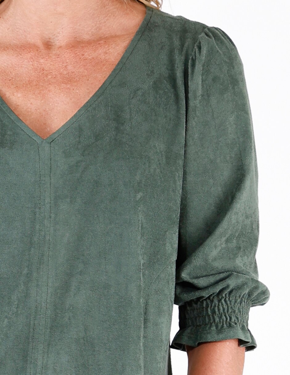Blusa manga 3/4 para mujer 3