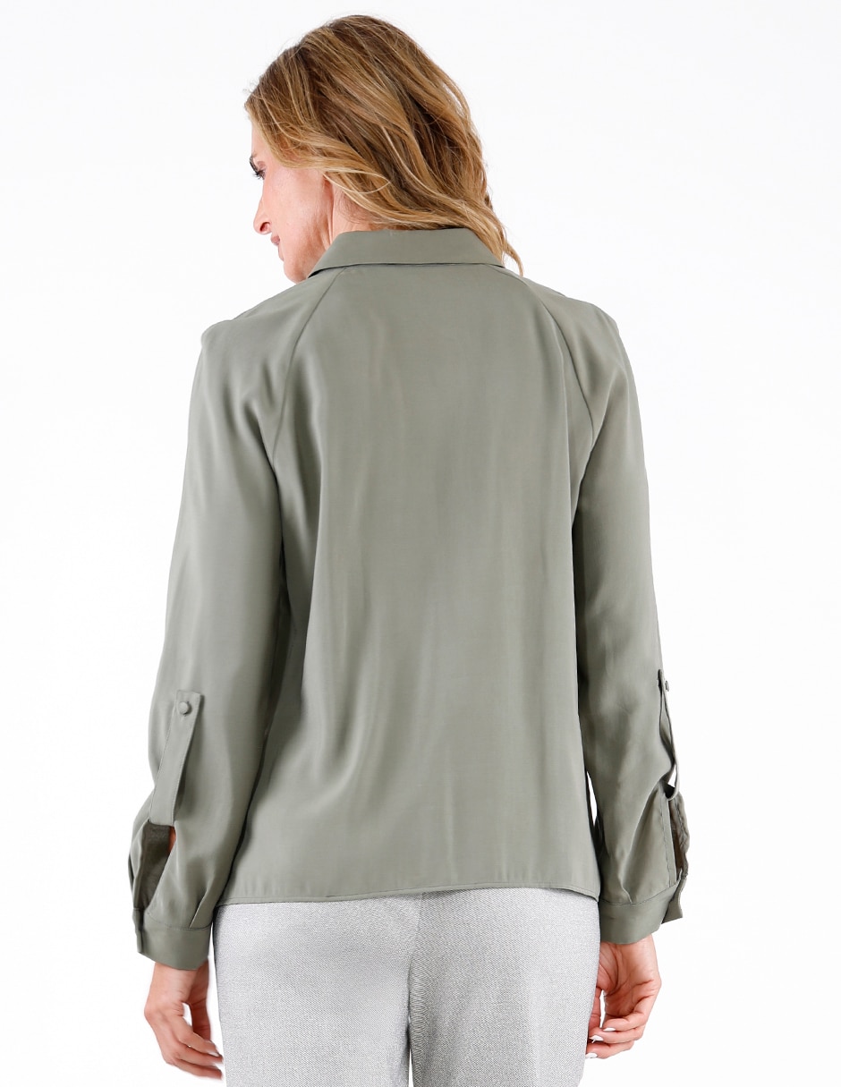 Blusa manga larga para mujer 3
