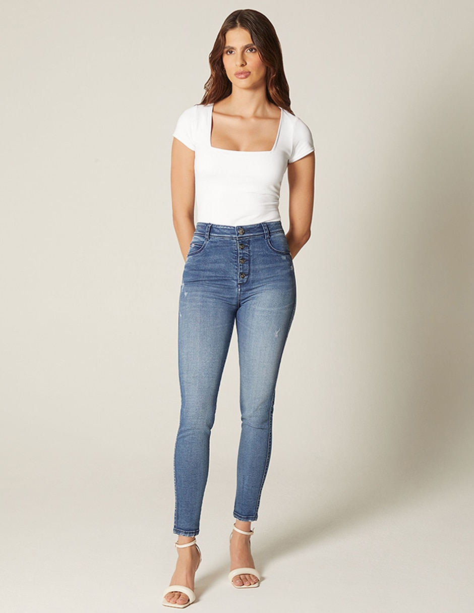 Jeans ultra slim para mujer 4