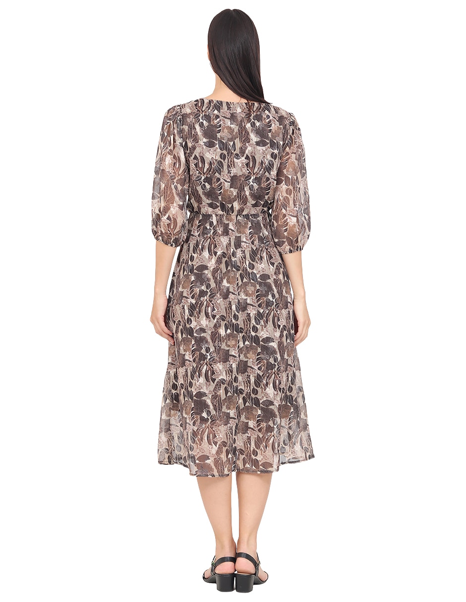 Vestido midi formal grupo miraval para mujer 4