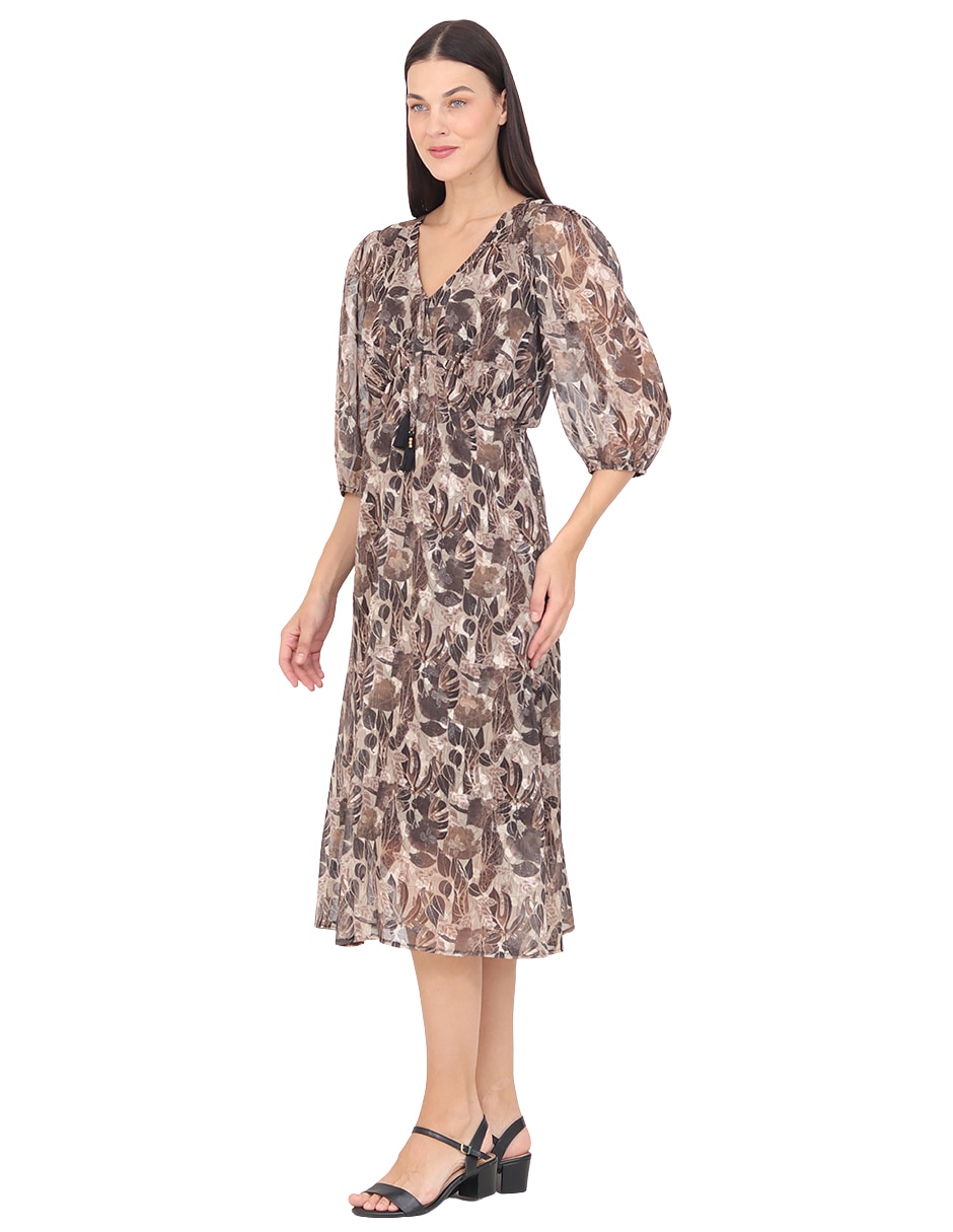 Vestido midi formal grupo miraval para mujer 5