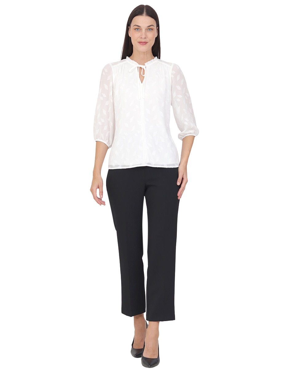 Blusa miraval manga 3/4 para mujer 5