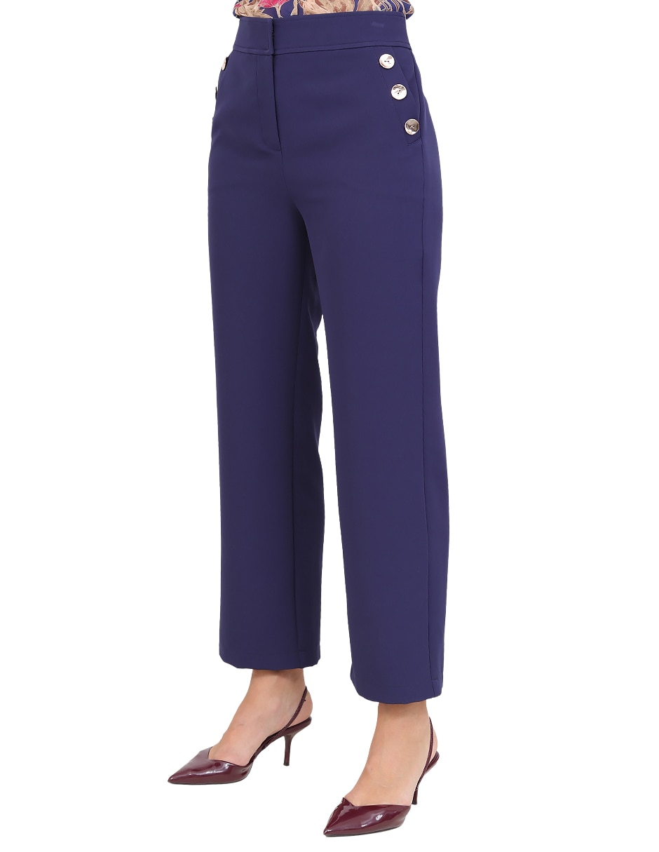 Pantalón de vestir grupo nantes slim para mujer 3