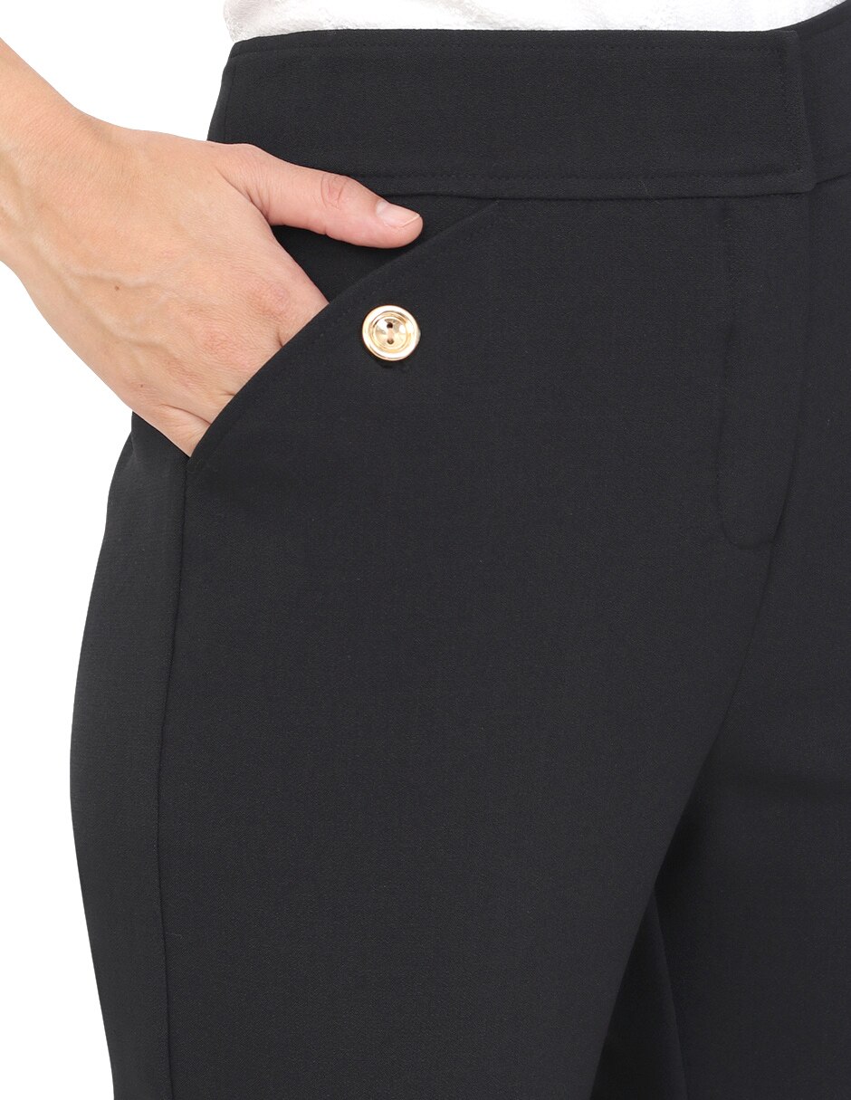 Pantalón de vestir miraval regular para mujer 5