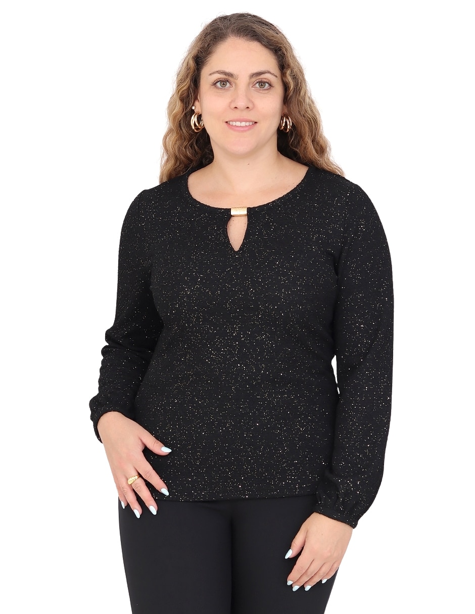 Blusa grupo celina manga 3/4 para mujer Blusa grupo celina manga 3/4 para mujer