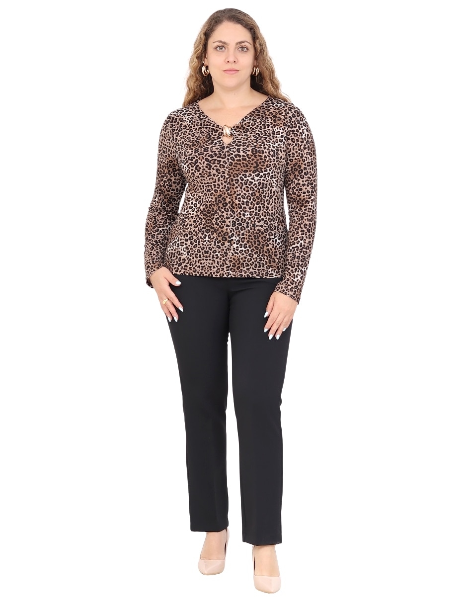 Blusa grupo celina manga larga para mujer 3