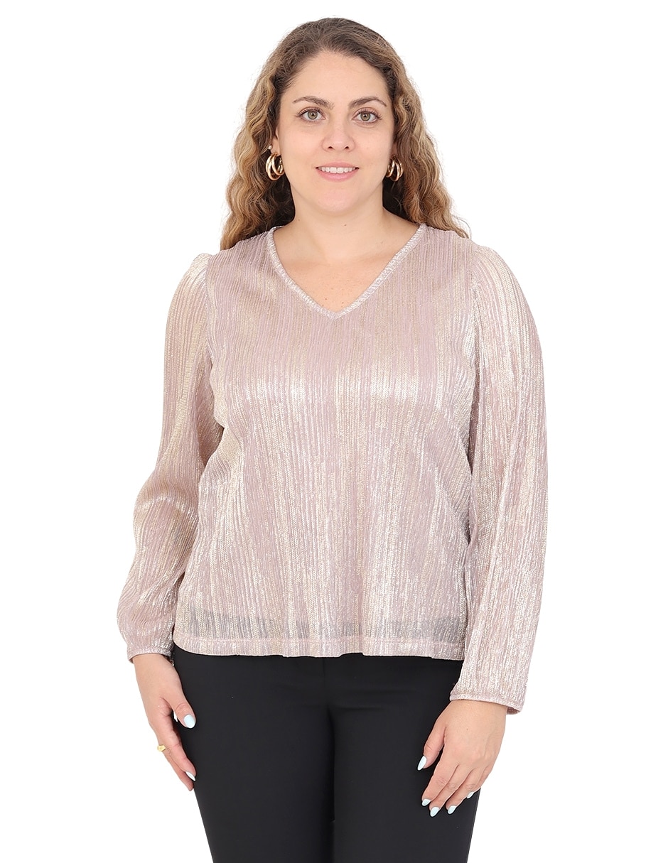 Blusa grupo celina manga larga para mujer Blusa grupo celina manga larga para mujer