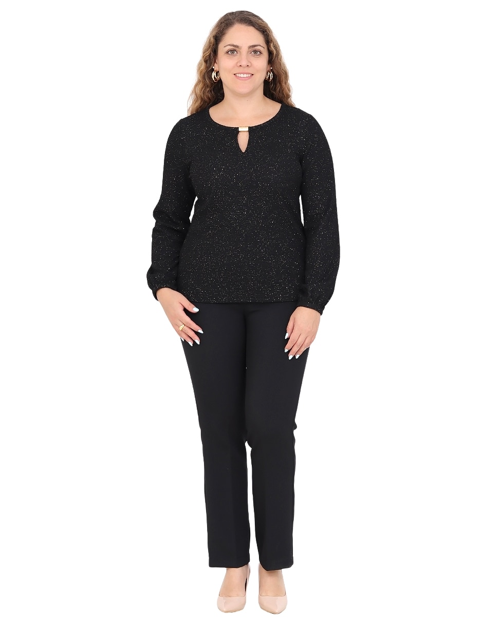 Pantalón de vestir grupo celina slim para mujer 4