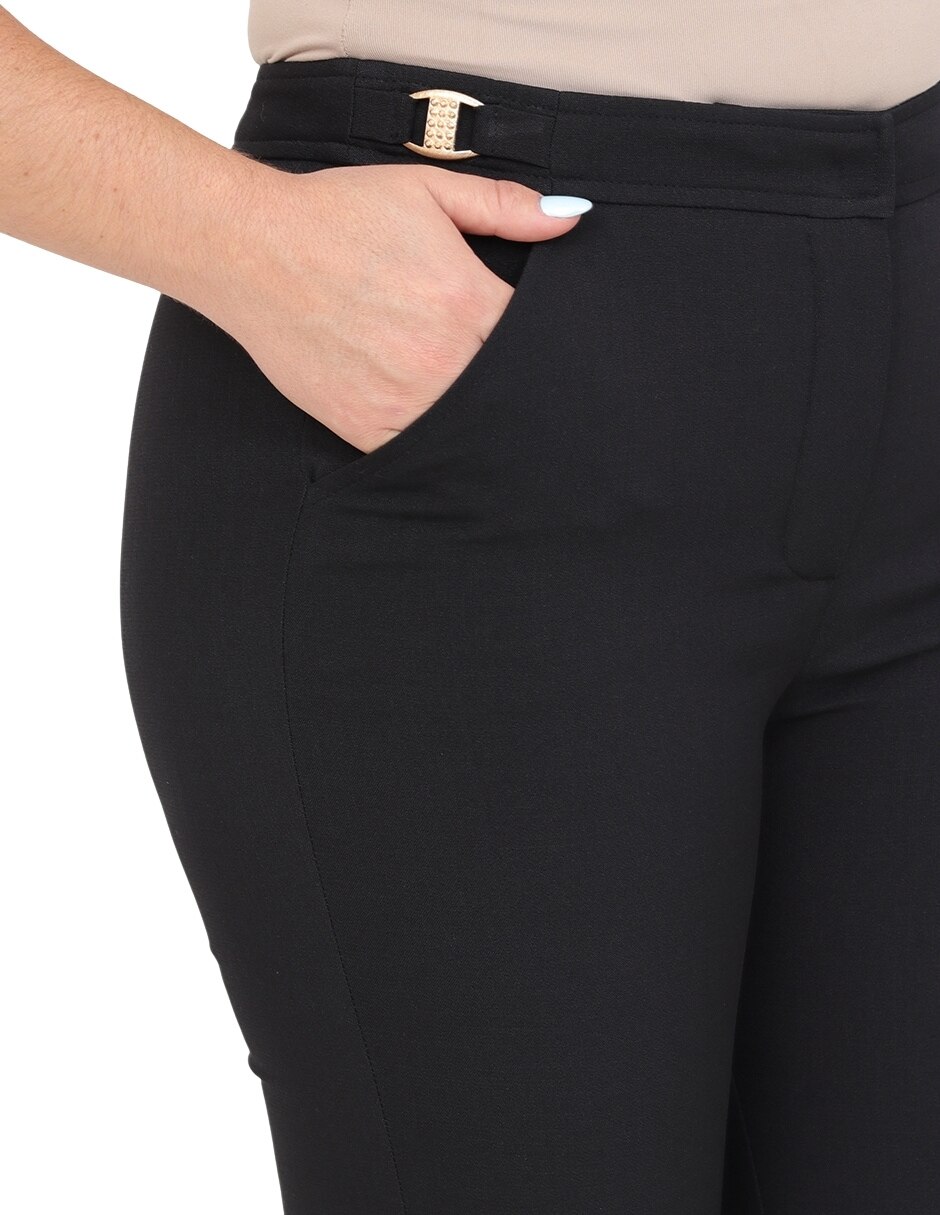 Pantalón de vestir grupo celina slim para mujer 5