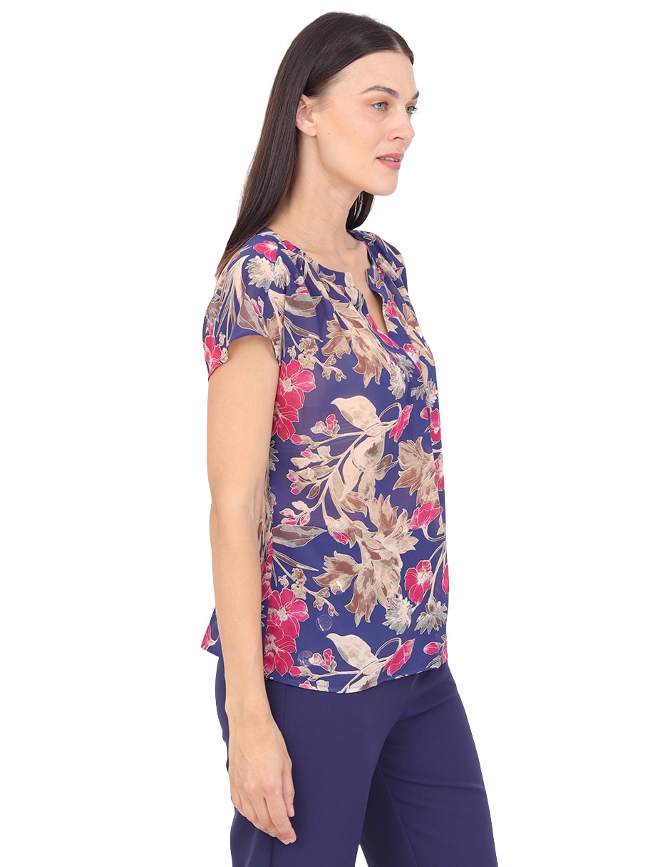 Blusa grupo nantes manga corta para mujer 2