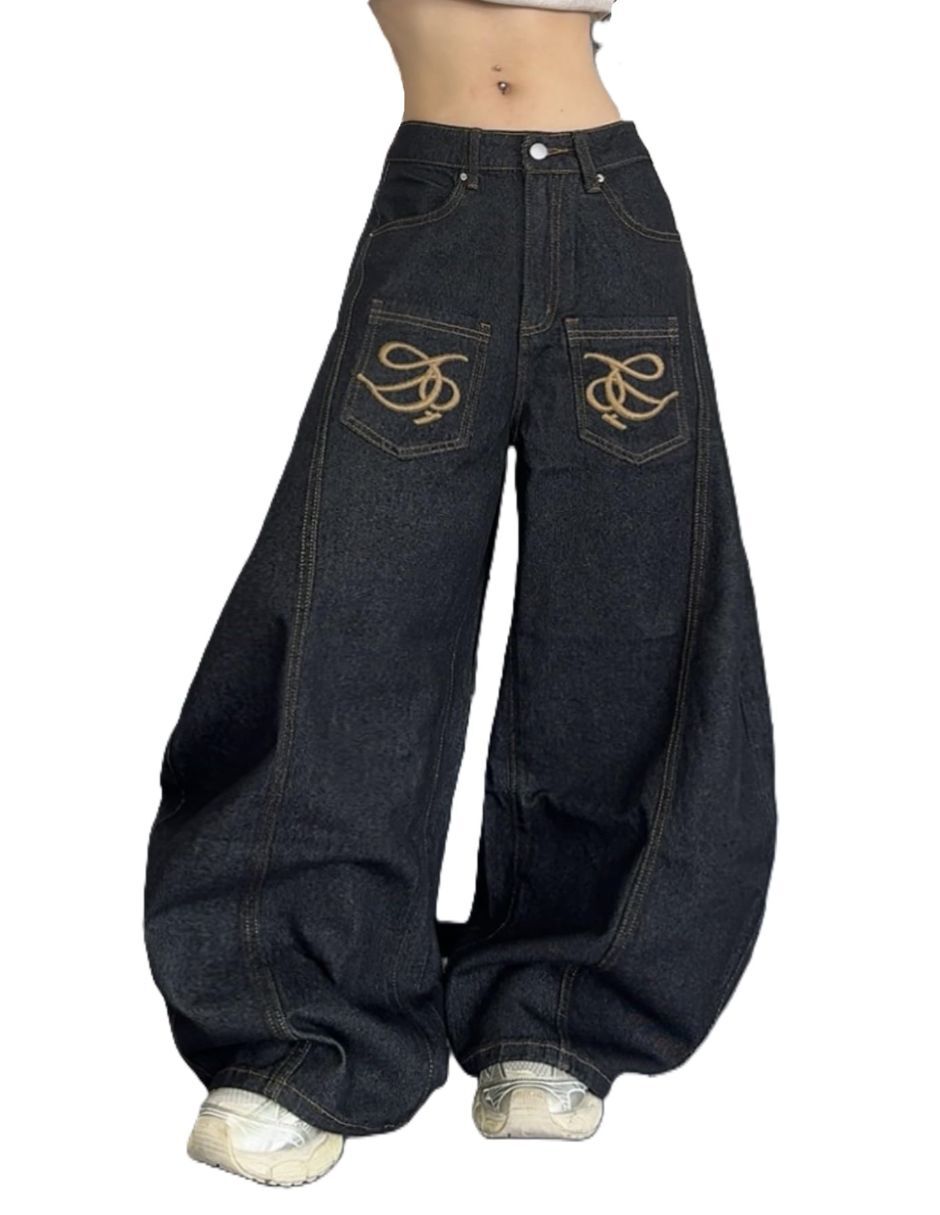 Jeans barrel para mujer 3