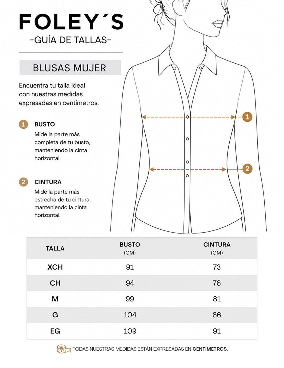 Blusa manga larga para mujer 5