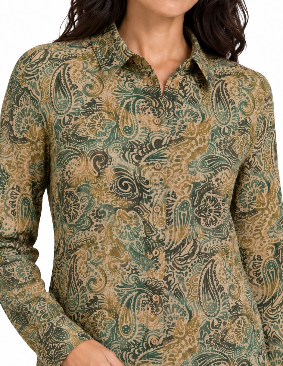 Blusa manga 3/4 para mujer 3