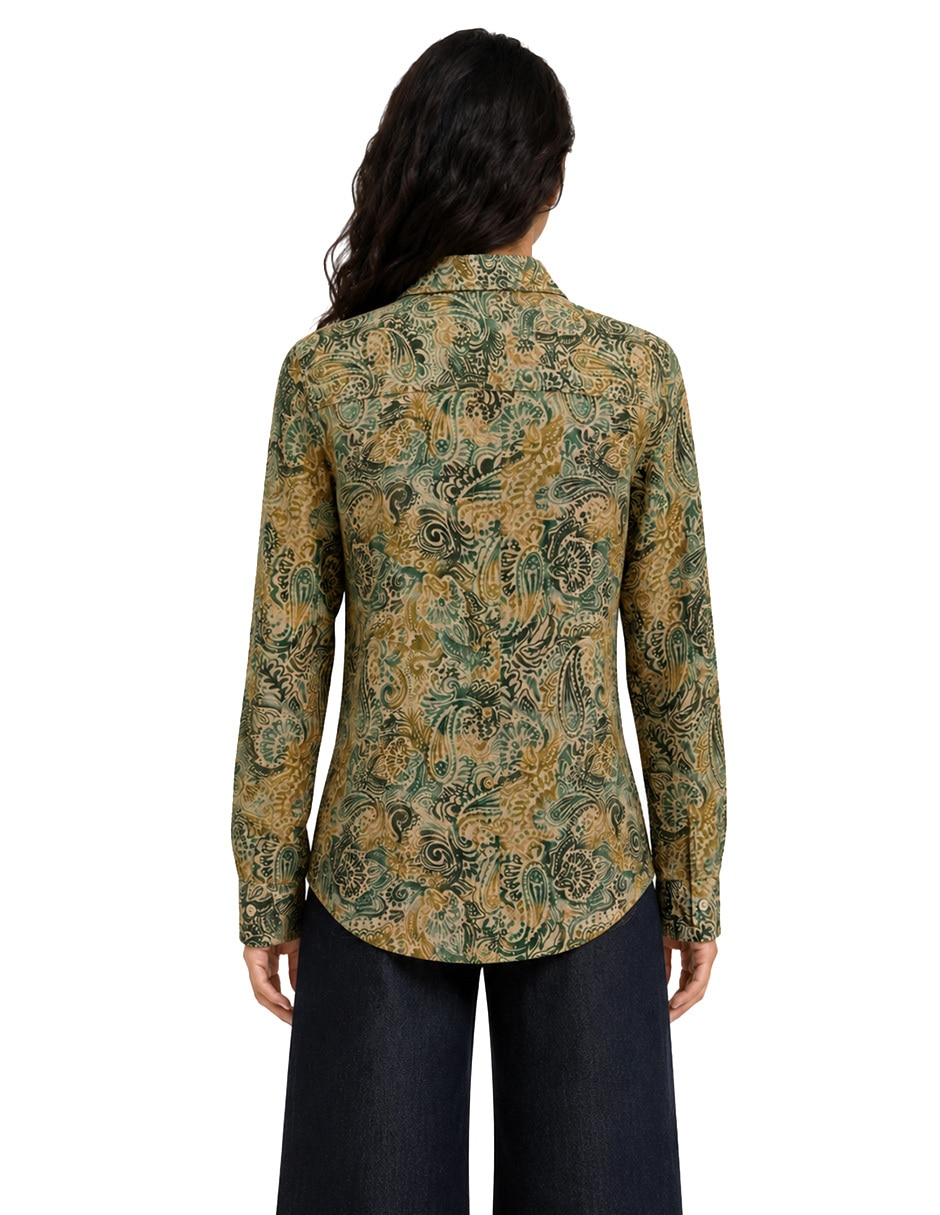 Blusa manga 3/4 para mujer 5