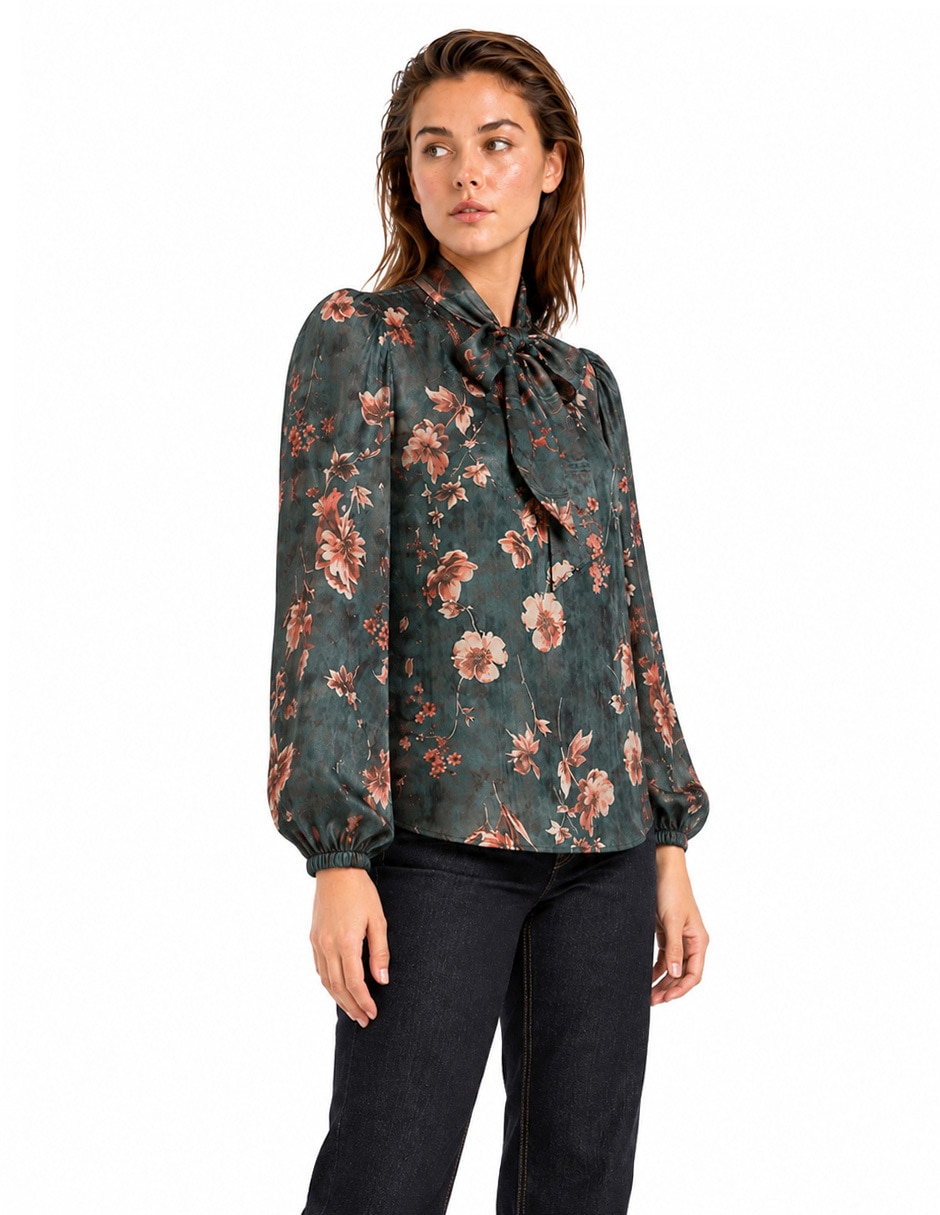 Blusa manga larga para mujer 3