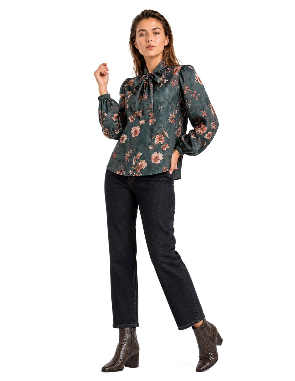 Blusa manga larga para mujer 6