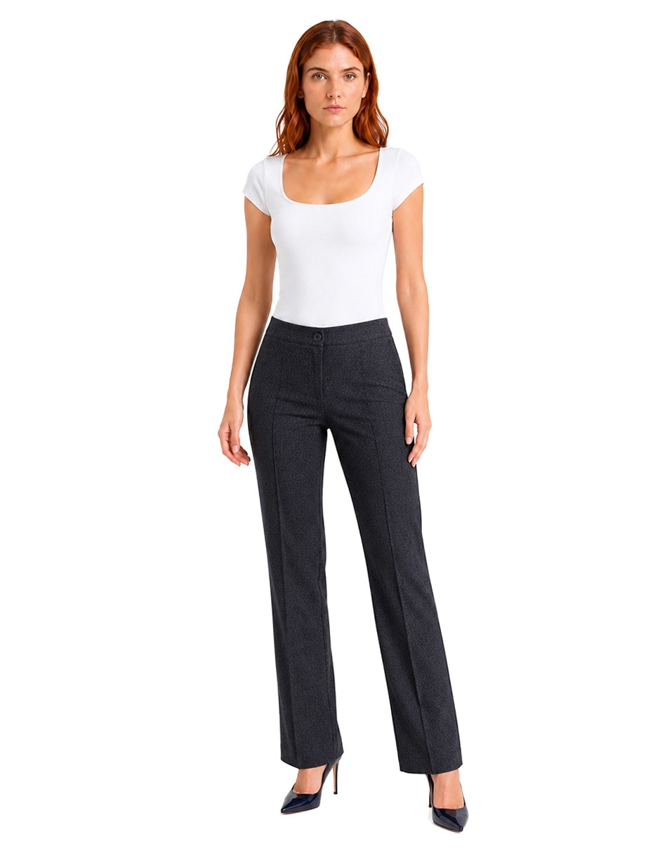 Pantalón regular para mujer 6