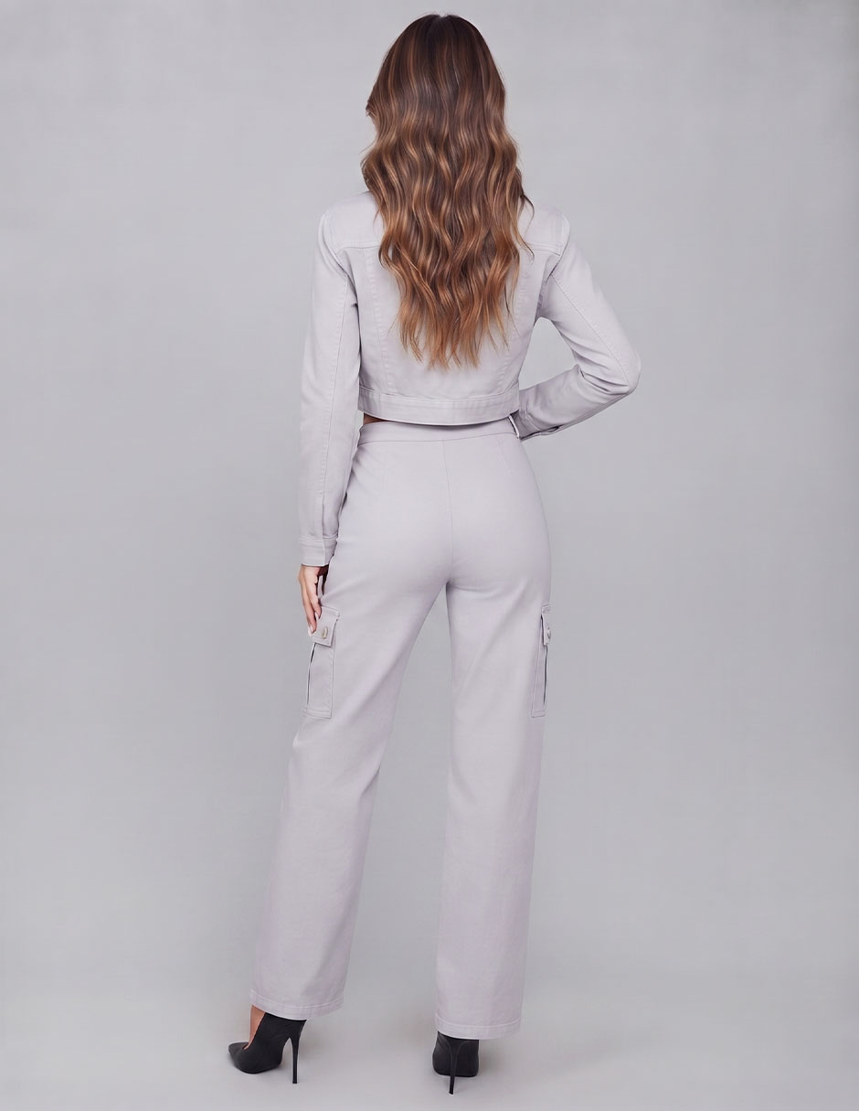 Conjunto casual cargo para mujer 5