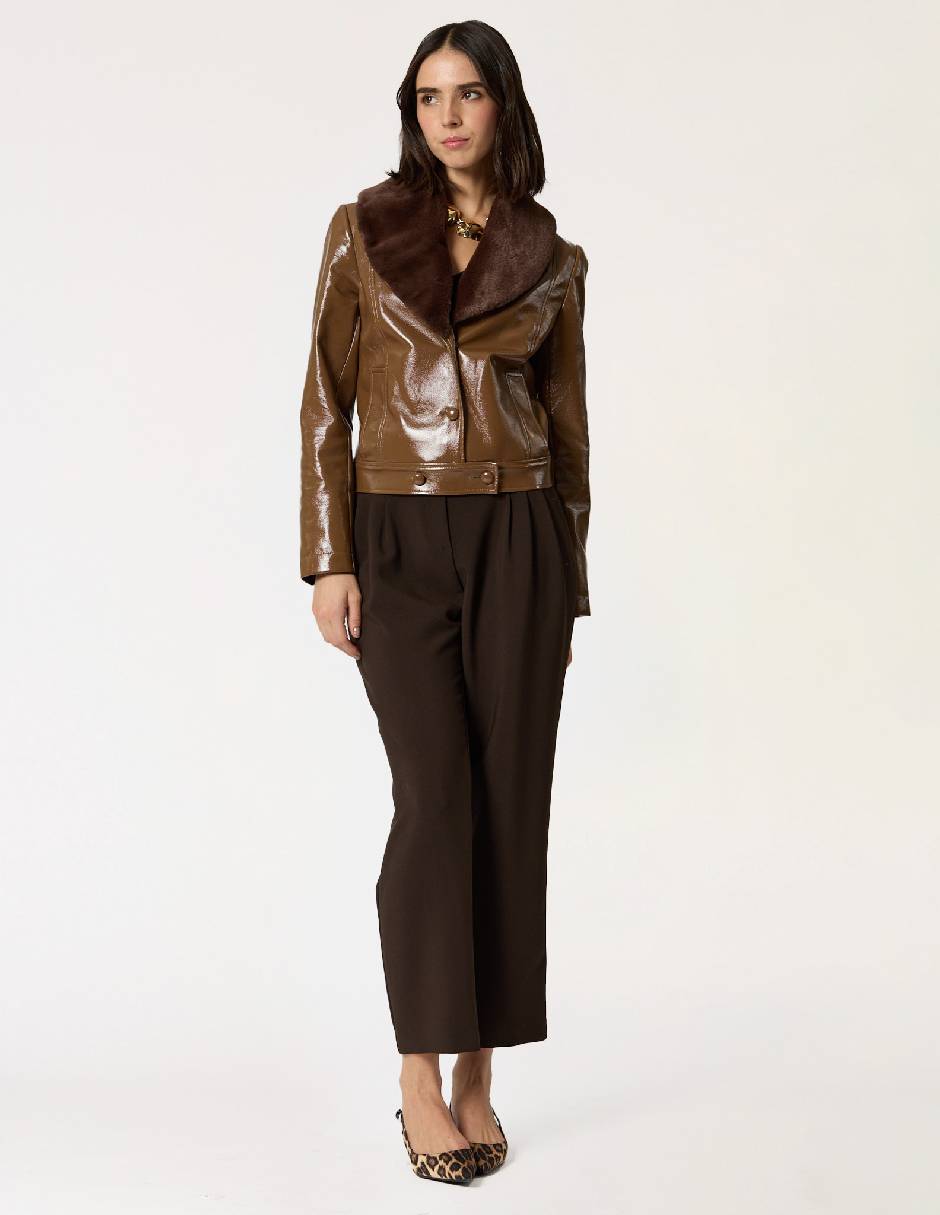 Pantalón regular para mujer 6
