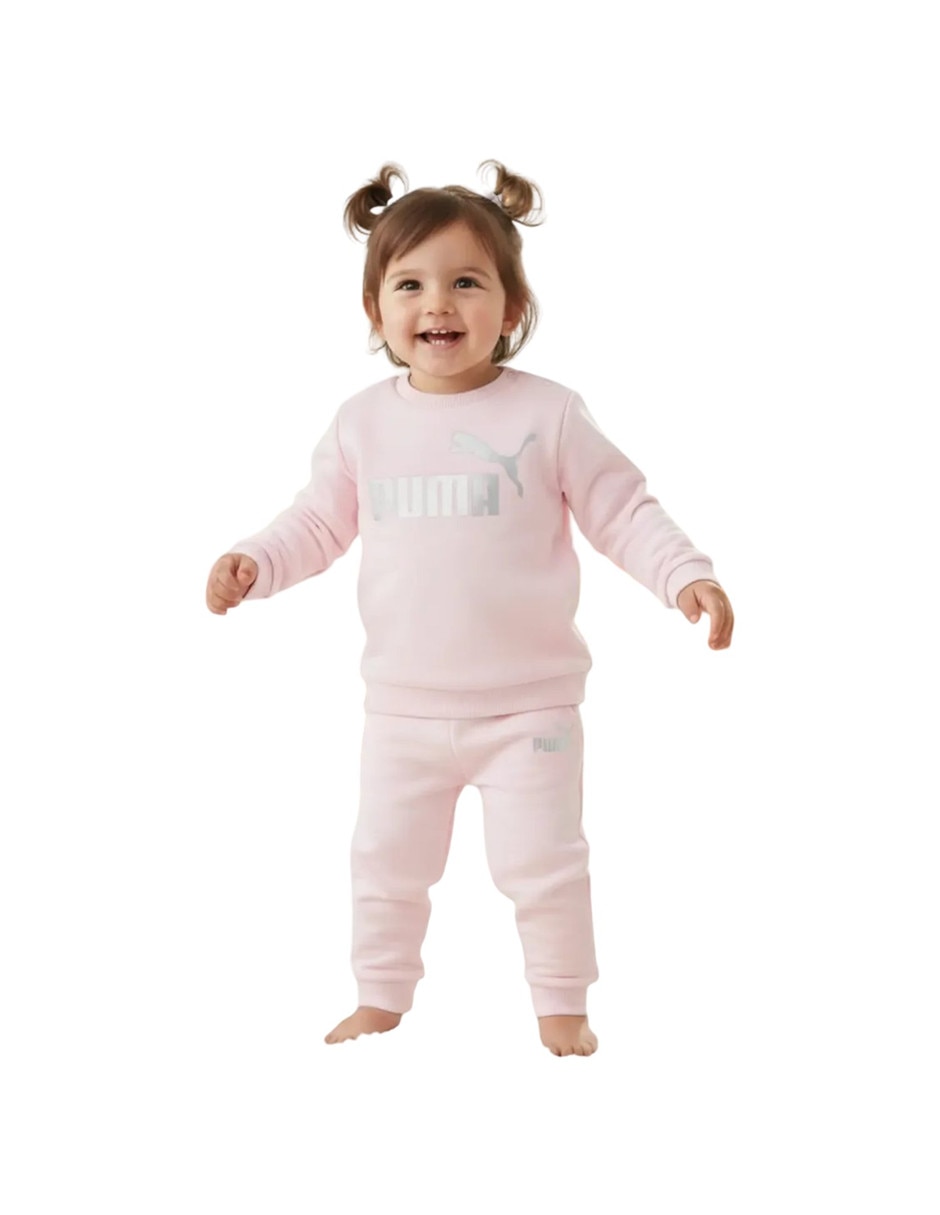 Conjunto casual minicats ess crew para bebé niña